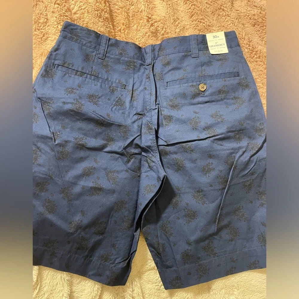 NWT J. Crew Gramercy Blue Floral Men's Shorts